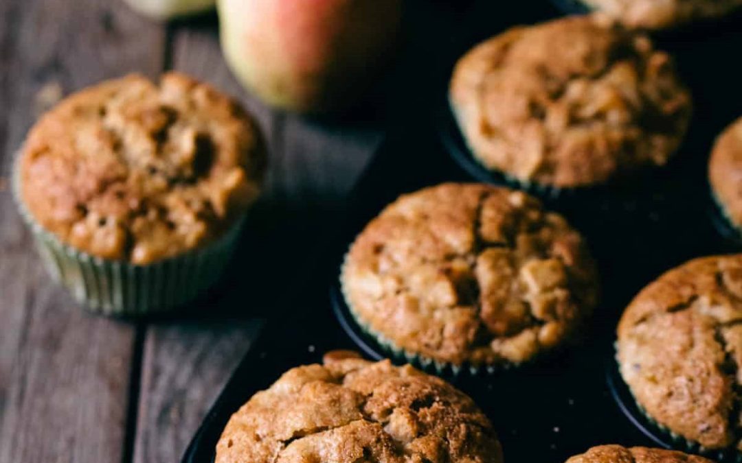 Cinnamon, Apple and Pear Muffins