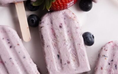 Berry Popsicles!