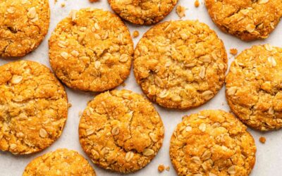 Healthier Anzac biscuits