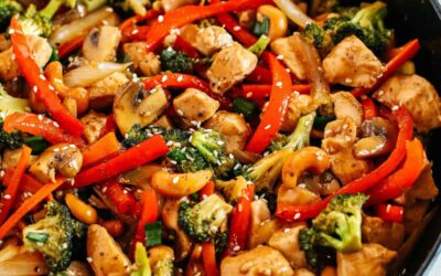 Teriyaki chicken stir-fry
